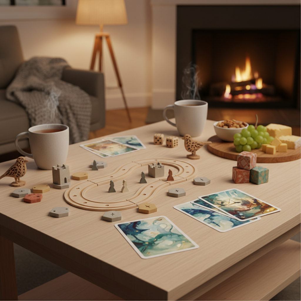 Geriausi stalo žaidimai: rekomendacijos jaukiam vakarui