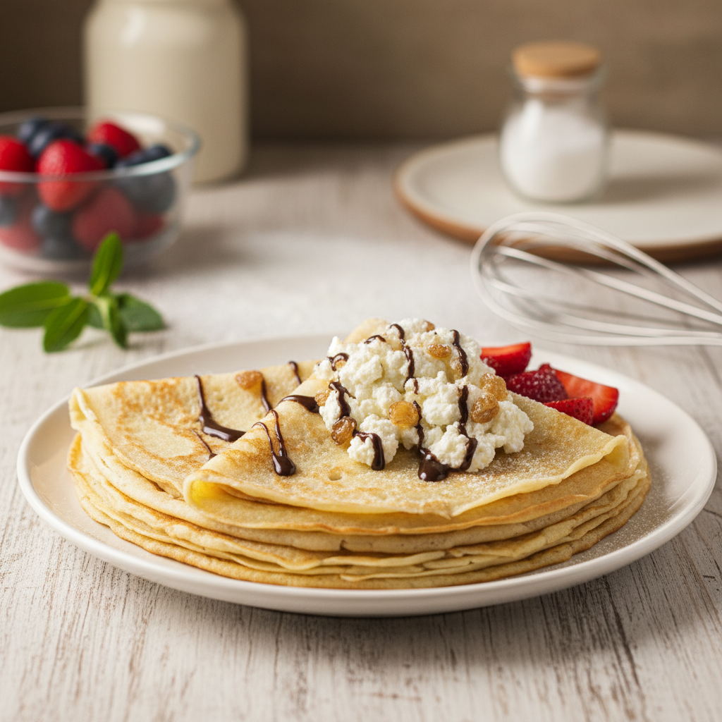 Lietiniai blynai su vandeniu: receptas, kuris pavyks