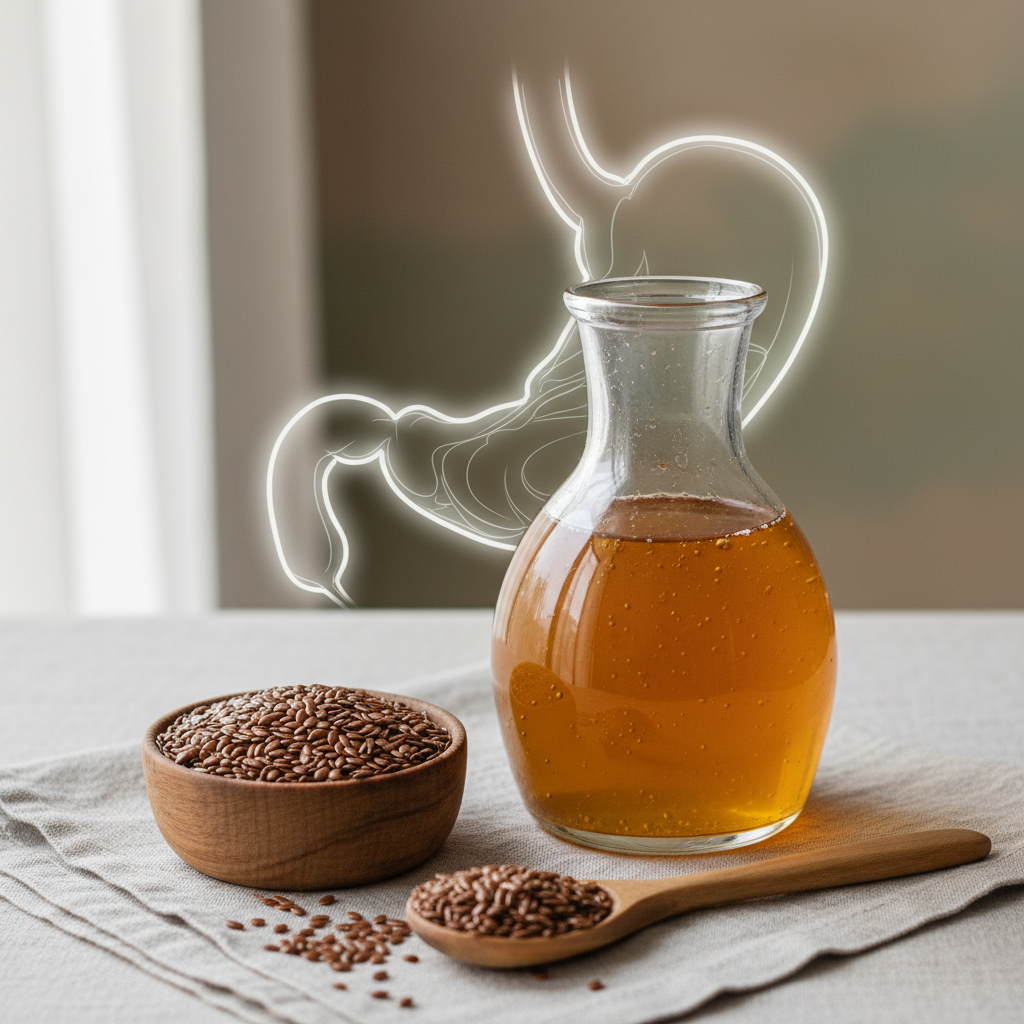 Linų sėmenų nuoviras skrandžiui: kaip paruošti ir vartoti