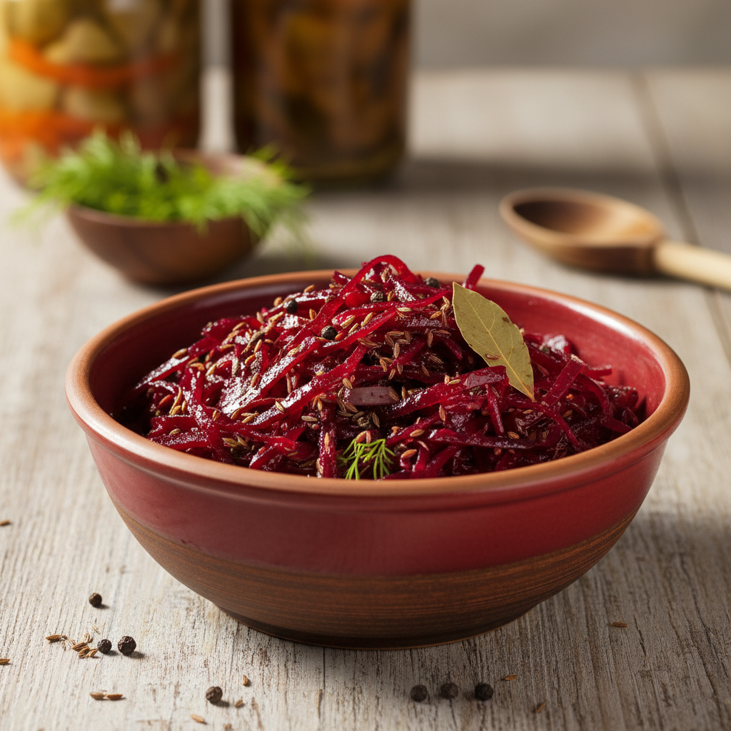 Marinuoti burokėliai žiemai: senas, patikrintas receptas