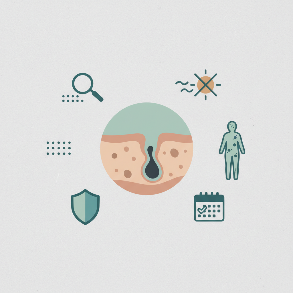 Odos vėžys: kaip laiku atpažinti pavojingus apgamus?