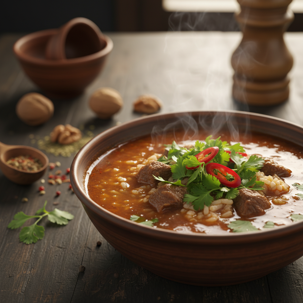 Tobula charčio sriuba: paprastas receptas pradedantiesiems