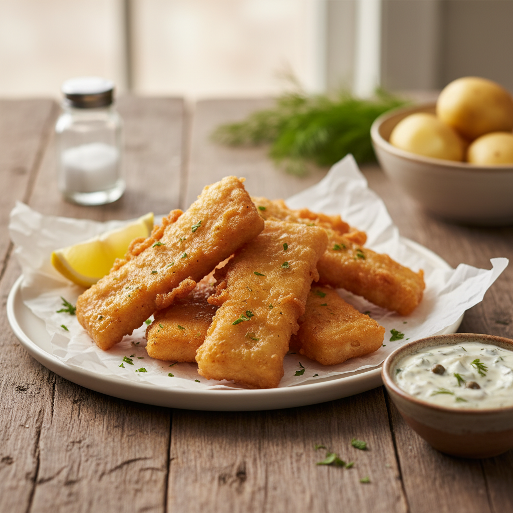 Traški žuvis alaus tešloje: receptas, kuriam neatsispirsite