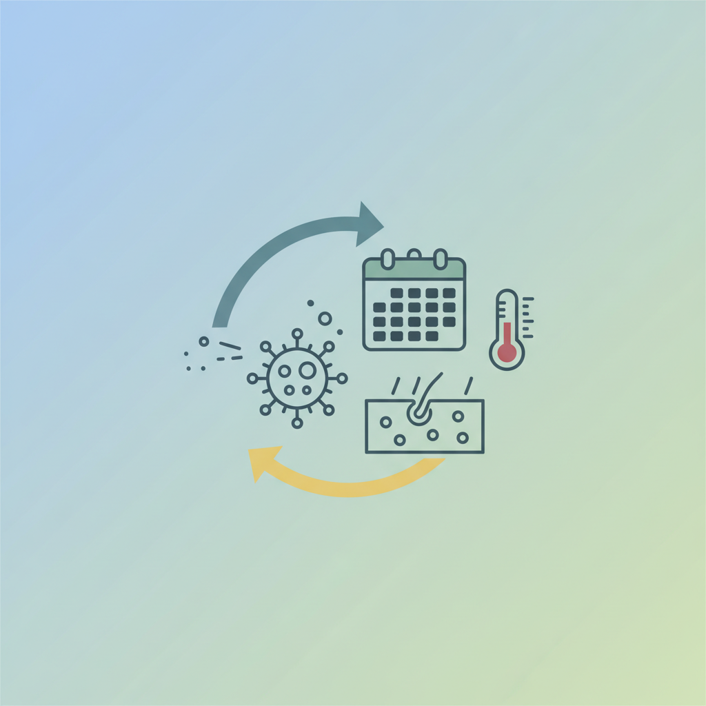 Vėjaraupių inkubacinis periodas: kada pasirodo simptomai?