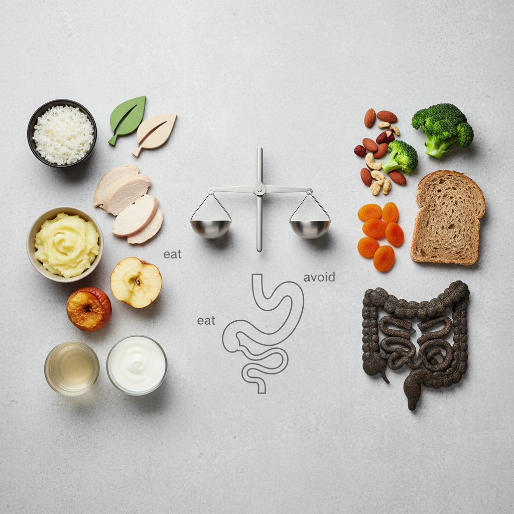 Žarnyno nepraeinamumas: ką valgyti ir ko vengti?