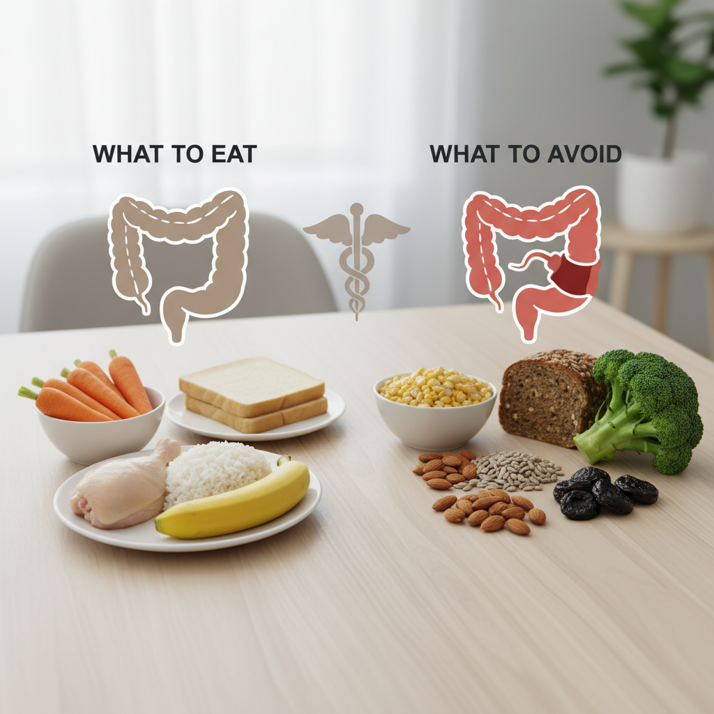 Žarnyno nepraeinamumas: ką valgyti ir kokių produktų vengti