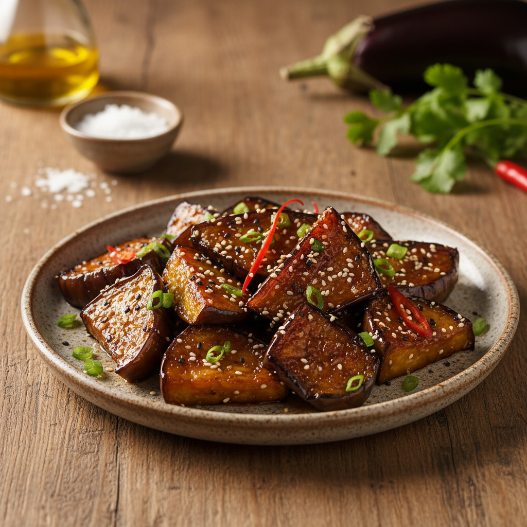 Kepti baklažanai keptuvėje: receptas, kuriam neatsispirsite