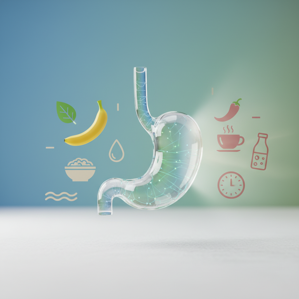 Rūgštingumo mažinimas be vaistų: gydytojos patarimai