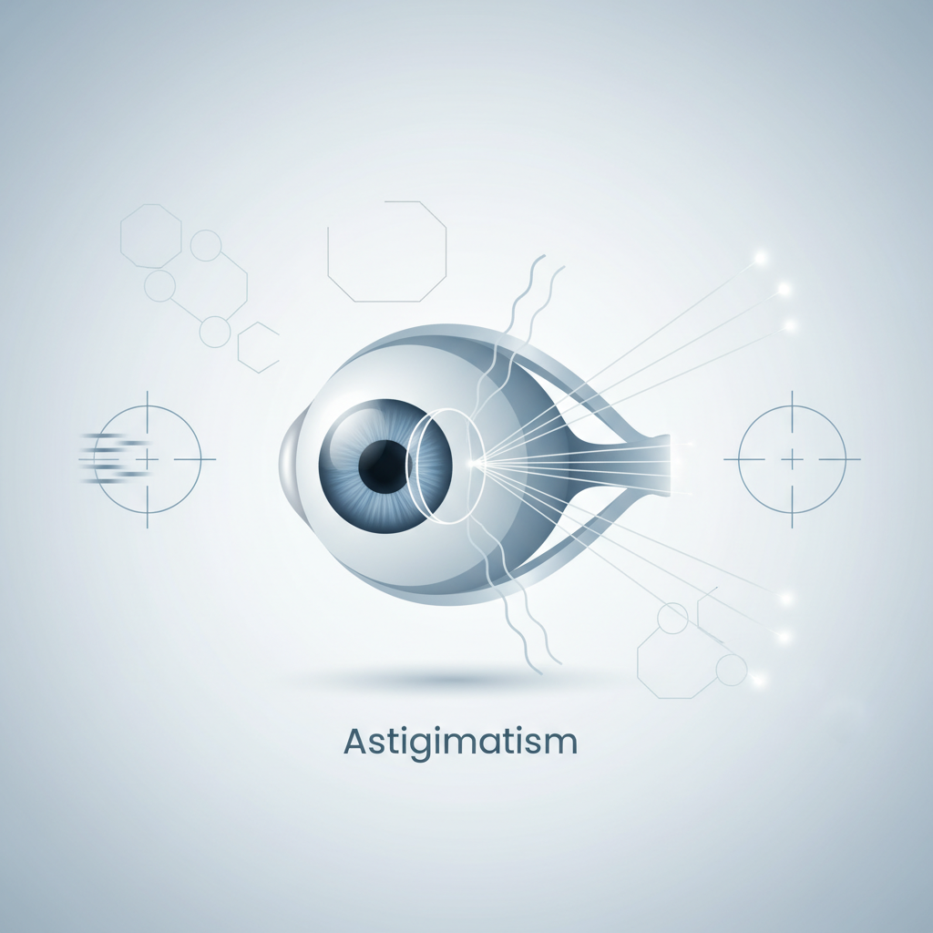 Astigmatizmas: simptomai, kurių negalima ignoruoti