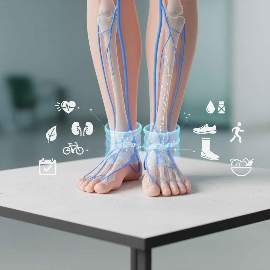 Kodėl tinsta kojų čiurnos: dažniausios priežastys