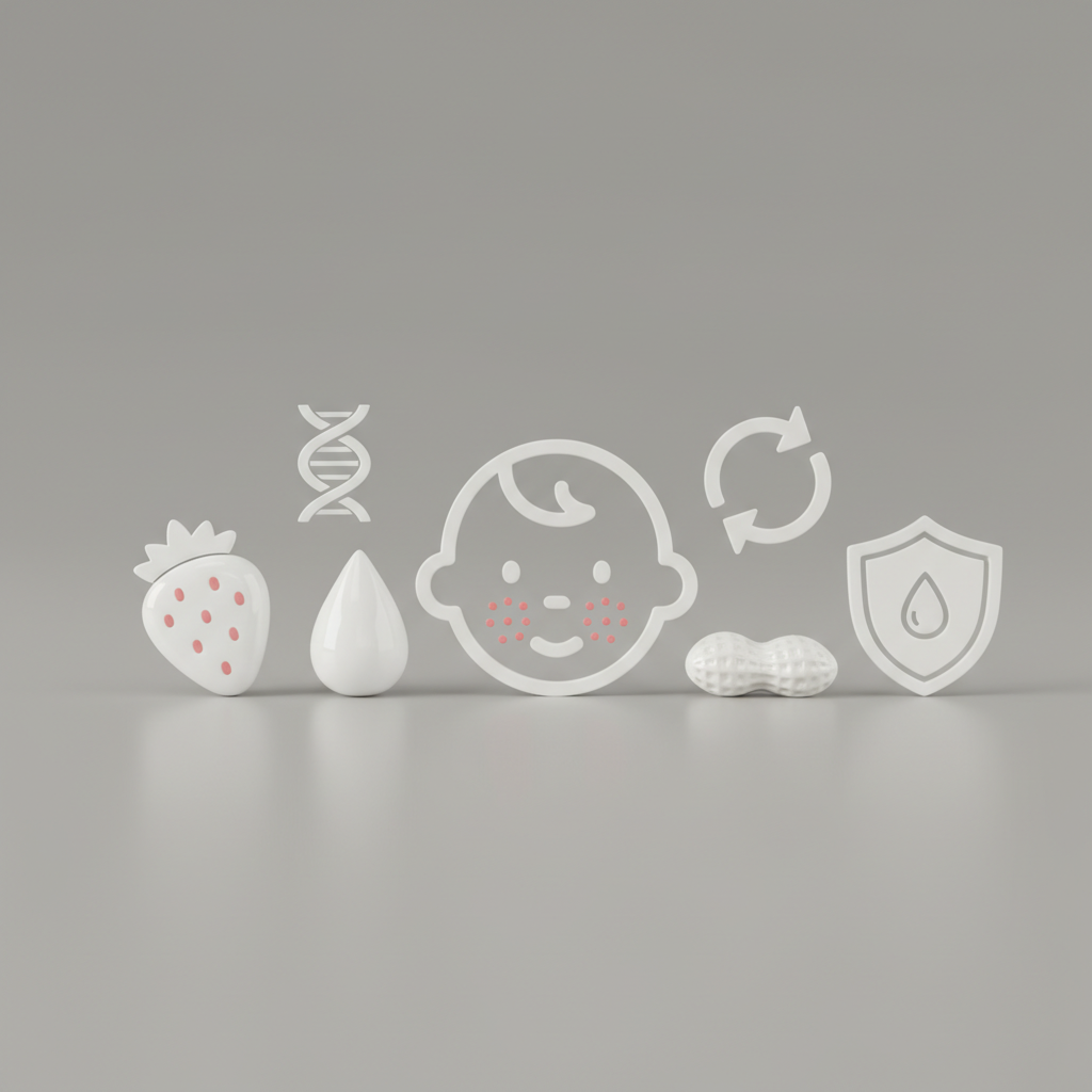 Kūdikį išbėrė: kada tai alergija, o kada tik jautri oda?