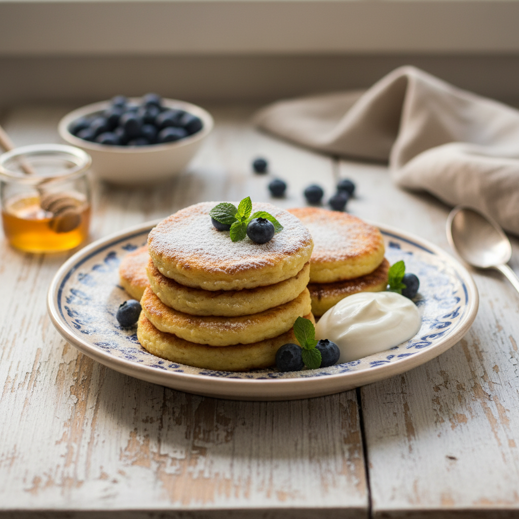 Lietiniai blynai su varške: geriausias močiutės receptas