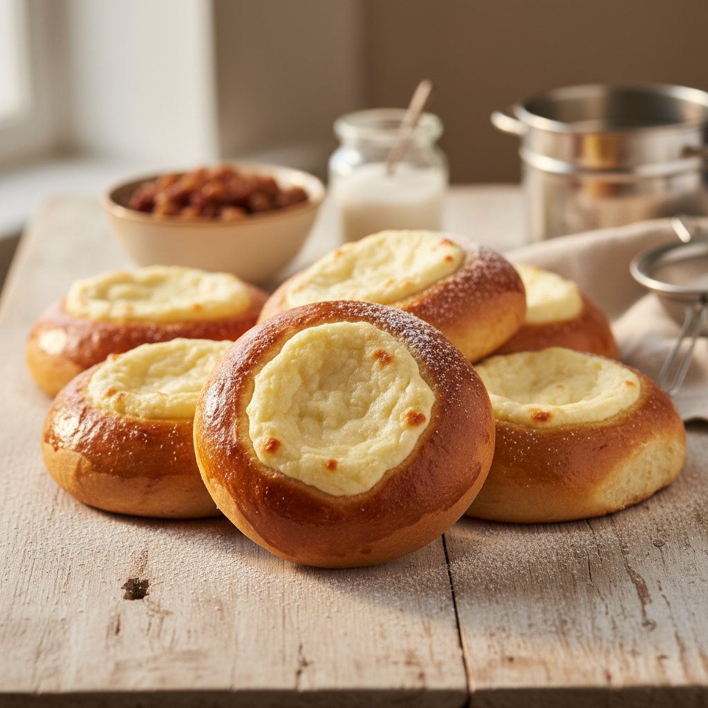 Mielinės bandelės su varške: receptas, kuris nenuvils