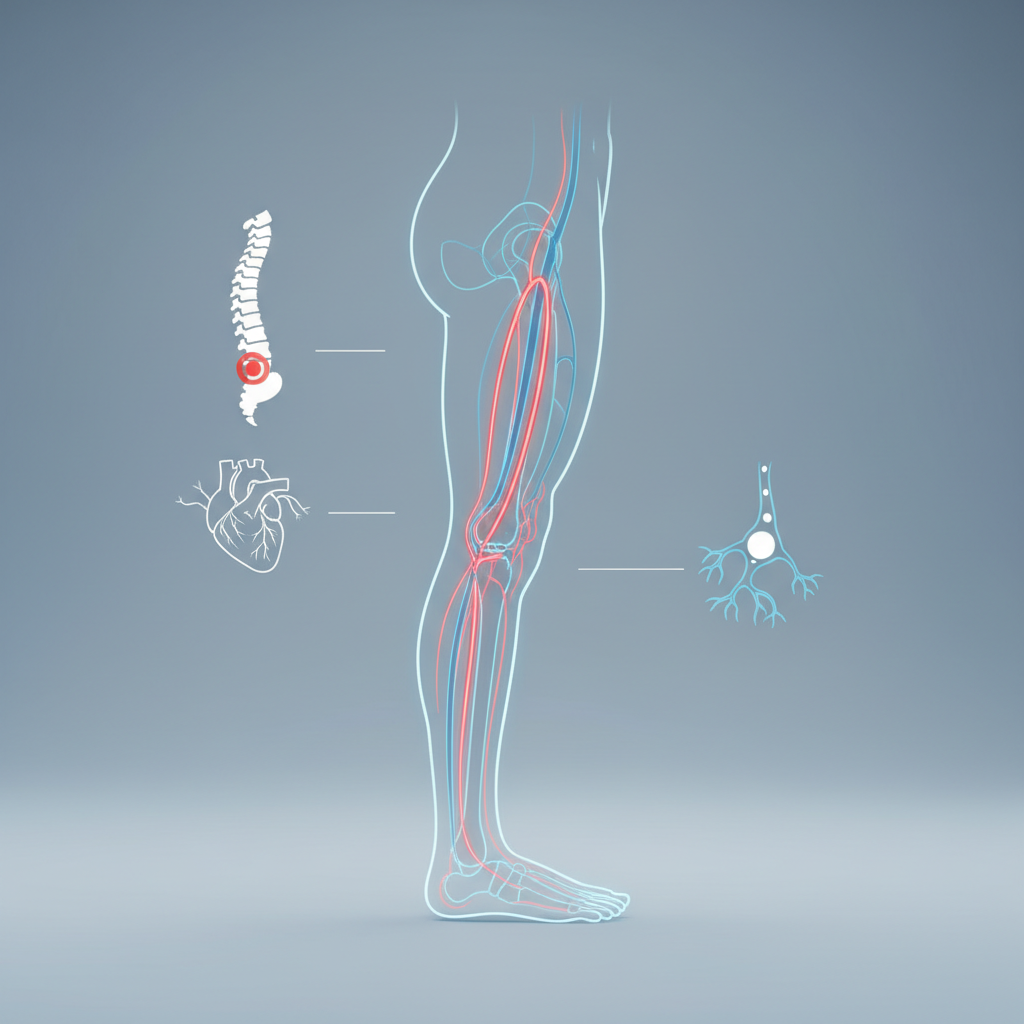 Skauda ar tirpsta kairė koja? Kada tai rimtos ligos ženklas